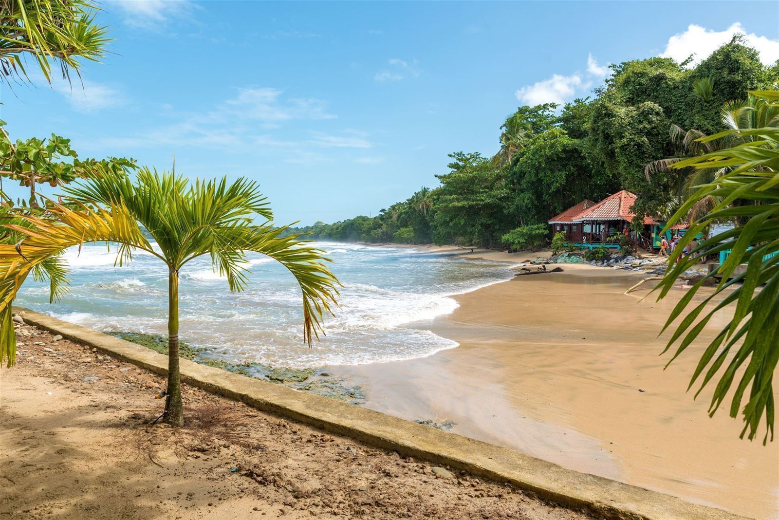 Strandabschnitt zum Cahuita Park